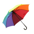 china wholesale OEM ODM straight auto open stick custom promotional cheap cost dollar rainbow umbrella